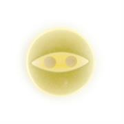 Fish Eye 2H Eye Rd 18, Yellow 11 mm